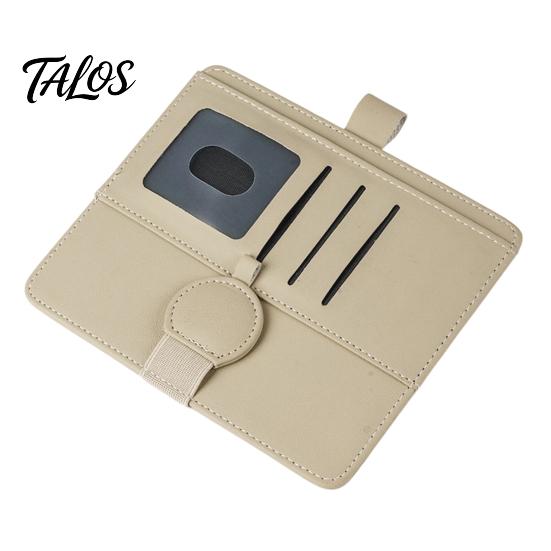 Car Visor Mount for Glasses Sun Holder, Eye Clip Organizer Auto Vehicle, Multi Functional Storage Pouch Sunglasses, Ticket Holder Interior