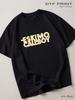 Camiseta Negra Eskimo Callboy, Metal Back in