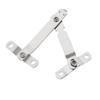 Aluminum Alloy Casement Window Wind Stopper with Stainless Steel and Plastic Elements