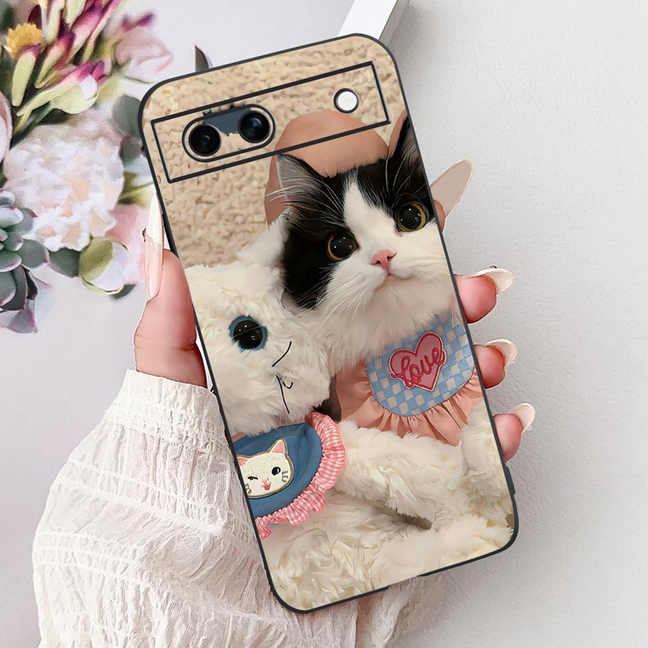 Für Google Pixel 8A Hülle Cooles Design Muster Abdeckung Stoßfest Weiches TPU Handyhülle Für Google Pixel 8 Pro Pixel8 A Pixel8A Fundas