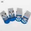 1Pcs Winter Knit Warm Socks for Small Dogs Thick Anti-Slip Pet Dog Socks Chihuahua Paw Protector Dog Booties Accessories S/M/L