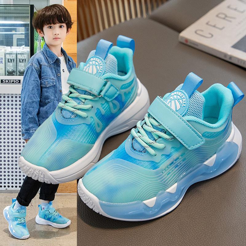 Children's velvet sports shoes 2025 new winter two cotton dad shoes boys running shoes girls versatile casual shoes