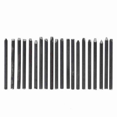 Kit di attrezzature per scalpello a incudine per la lavorazione di gioielli e strumenti per intaglio (20pcs)