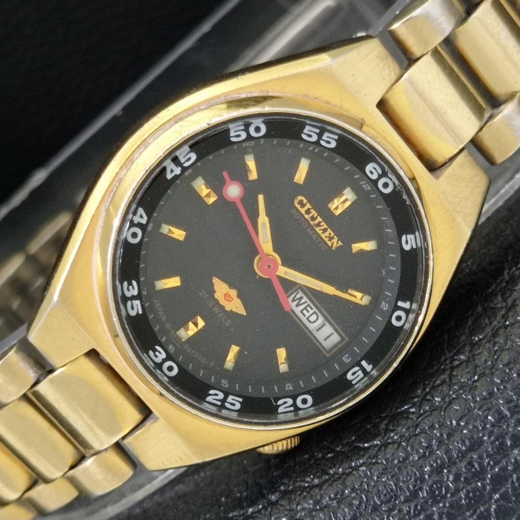 

АВТОМАТИЧЕСКИЕ ВИНТАЖНЫЕ ЧАСЫ CITIZEN JAPAN 6651 ЖЕНСКИЕ ОРИГИНАЛЬНЫЙ ЦИФЕРБЛАТ a704238-1 R213i-a704238