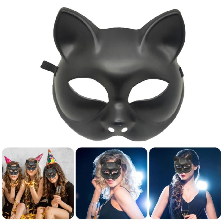 Cats Mask Half Face Mask Masquerade Mask Carnival Mask Halloween Costume Mask Dress Up Mask for Party