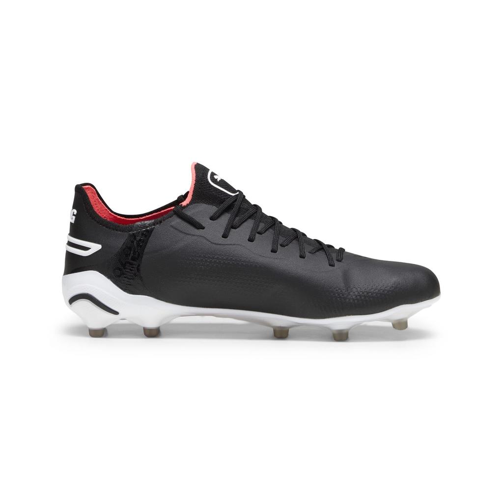 PUMA King Ultimate Soccer 23AH 01 Puma Size FG/AG (LONG PILE) Cleats, (107563-01), Black, 26.0cm