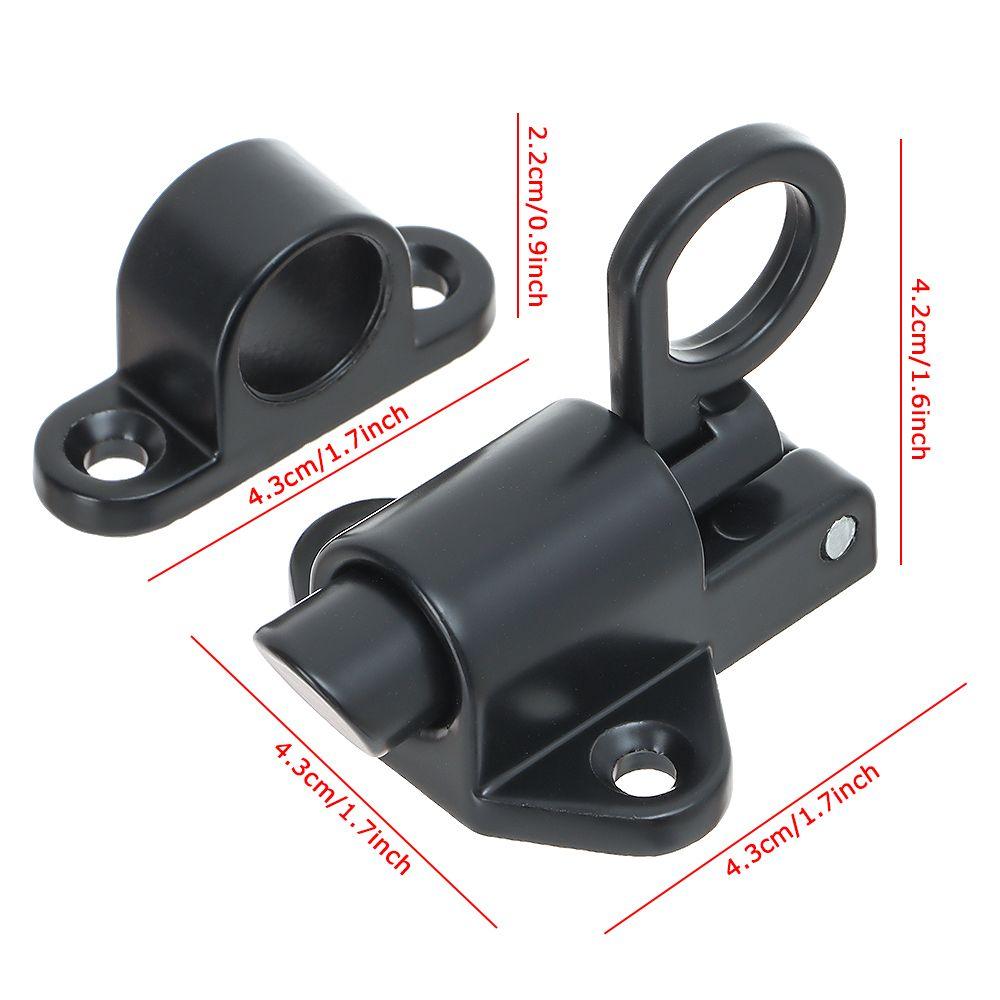 Universal Home Security Connector Spring Latch Lock Catch Tool Loft Ceiling Hatch Lock Door Latch