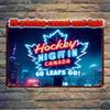 Canada Maple Leaf Vintage Retro Wall Decor Man Cave Maple Leaf Wall Decor A Shiny  Printing Cannot Emit Light Neon Sign Hockey