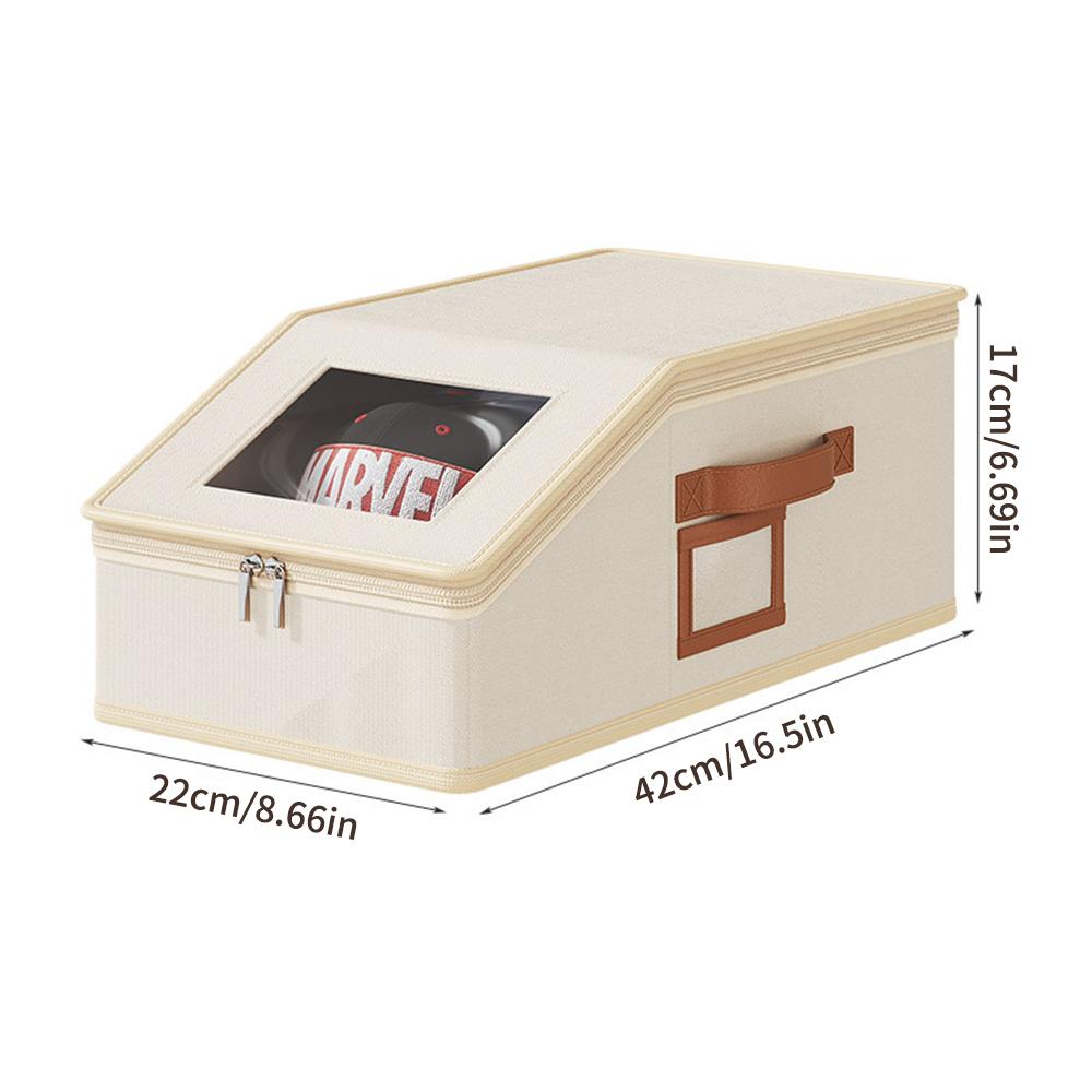 Outdoor Multifunctional Hat Storage Box With Large Capacity Baseball Cap Storage And Dust-Proof Storage Box With Lid