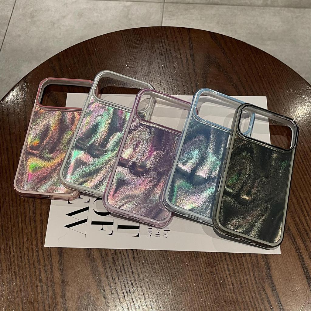 Three-in-One Flowing Sand Pattern Anti-Fall Phone Case for iPhone 14/13 & Pro Max