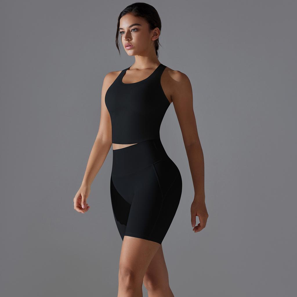 No Trace Back Underwear, High Waist, Hip Lifting, Skin Friendly, No Awkward Lines, Sports Shorts, Running, Fitness, Yoga Set