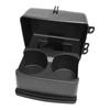 Black Console Cup Holder GB5Z7813562BA Designed for Ford Explorer 2011 2012 2013 2014 2015 Simple Bolt On tallation