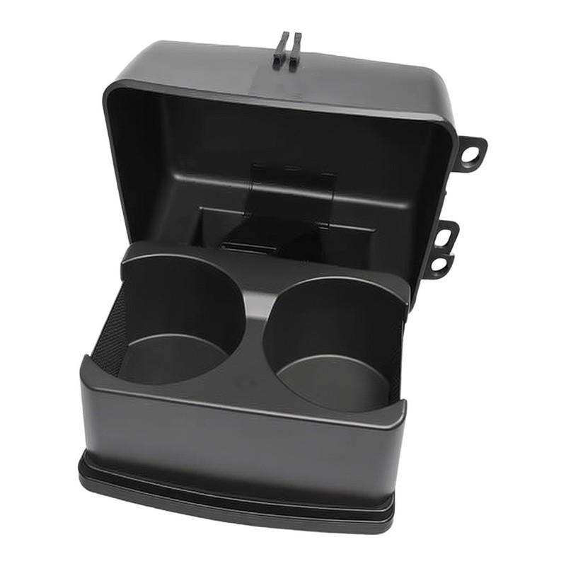 Black Console Cup Holder GB5Z7813562BA Designed for Ford Explorer 2011 2012 2013 2014 2015 Simple Bolt On tallation