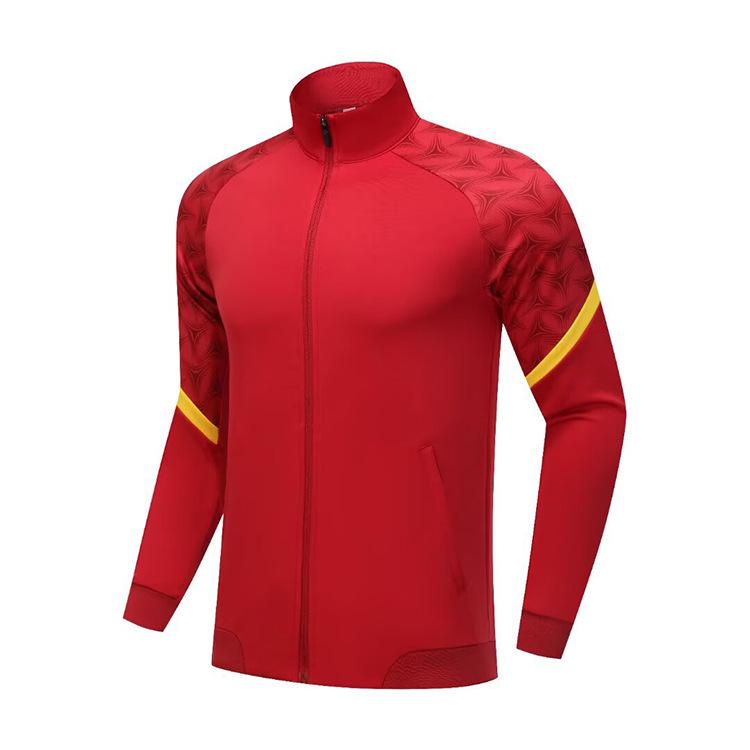Unisex Casual Sportswear Set: Long Sleeve Zipper Jacket for Spring/Autumn Running & Training