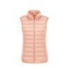 2024 Autumn Women's Lightweight Stand Collar Down Vest: Stylish Short Casual Fashion