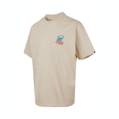 T-shirt Manches Courtes Sport Gris Milkbox Ss Tee Mode Polyvalent Doux pour la Peau Homme Tops VN000GST2N1