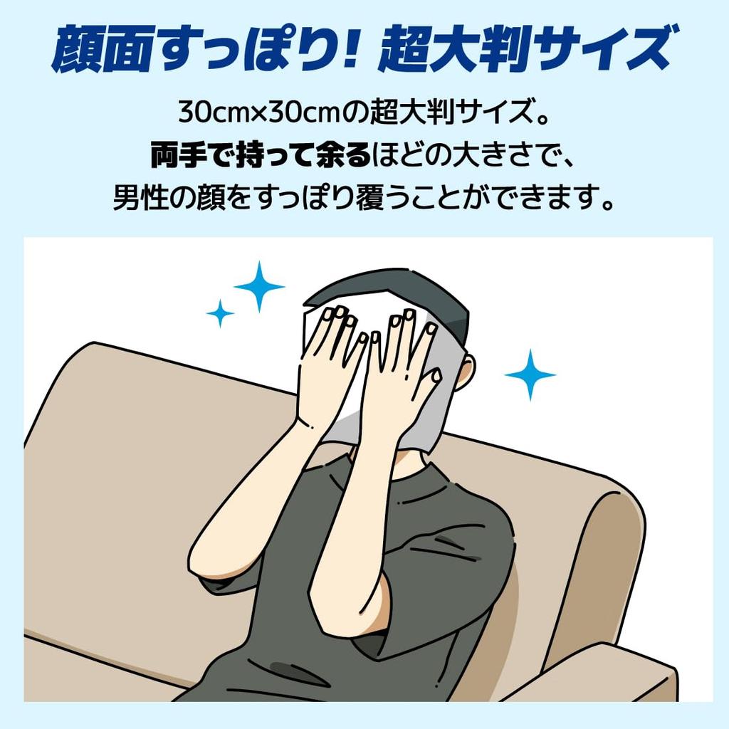 Elleair Sweat Large Dodeca Sheet for 90 Sheets Sheets X 3 Refreshing Citrus Scent Wipes, Size, Men, (30 Packs), [Bulk Purchase]