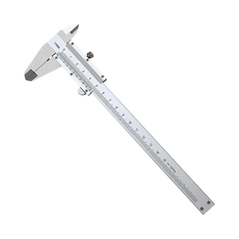 Shockproof Manual Micrometer 150/200/300mm Caliper Measuring Tool Metal Vernier Caliper for Diameter Step Measurement