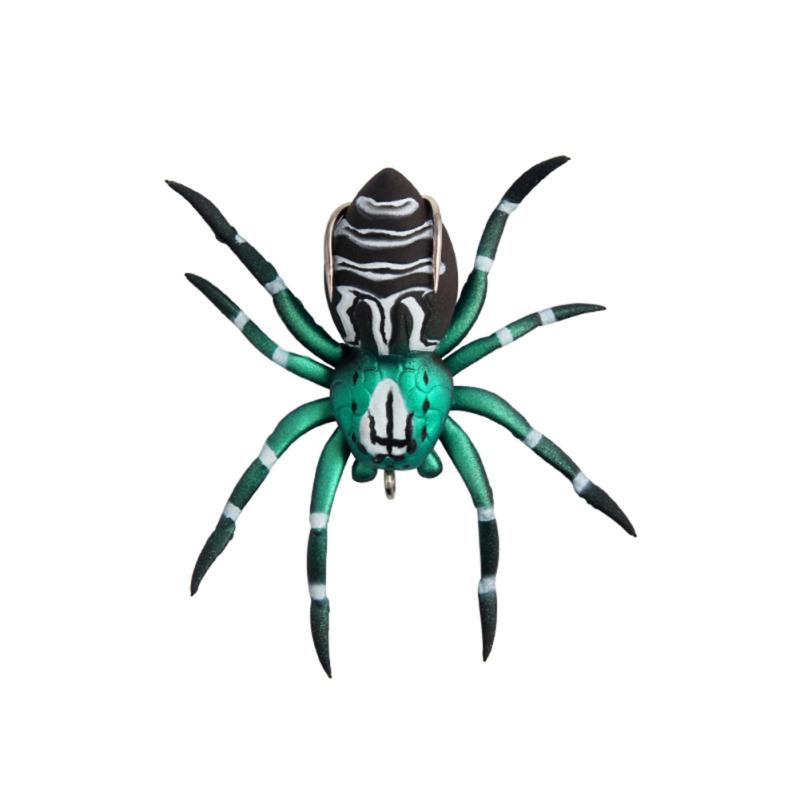 7 cm 6 g schwimmender Köder, Spinne, weicher Köder, Simulation künstlicher Silikon-Fälschungsköder