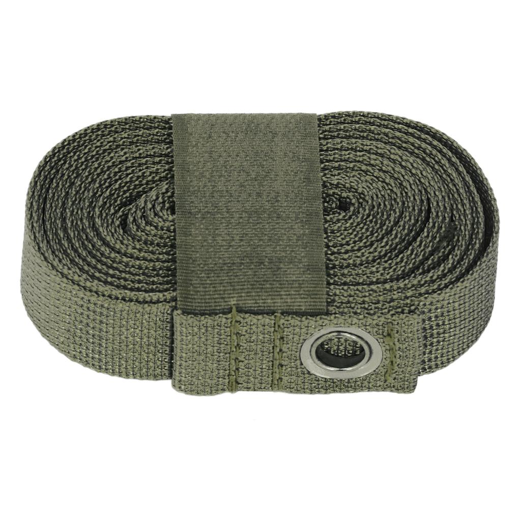 Outdoor Tent Canopy Extension Belt Multifunctional Nylon Camping Cord Rope Lanyard Military Green