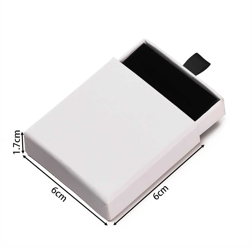 Creative Drawer Jewelry Packaging Box Necklace Ring Earing Bracelet Storage Organizer Display Stand Solid Color Paper Gift Boxes