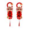 Cartoon Snake Year Doorknob Pendant Blessing Words Door Handle Decoration  Spring Festival