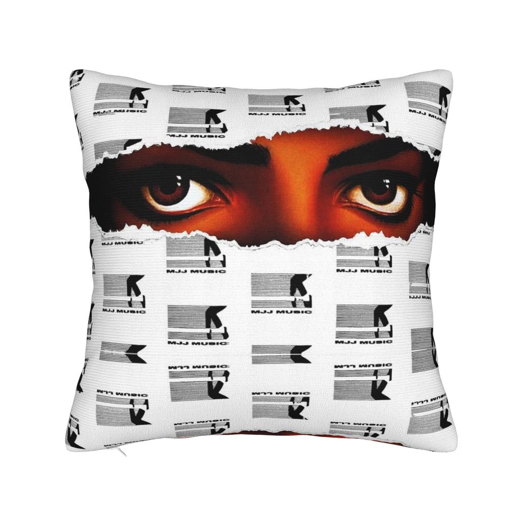 Beat It piano MJ king of pop Square Pillow Cases Cushion Cover Awesome Zippered Decor Pillowcase for Home 18"x18"