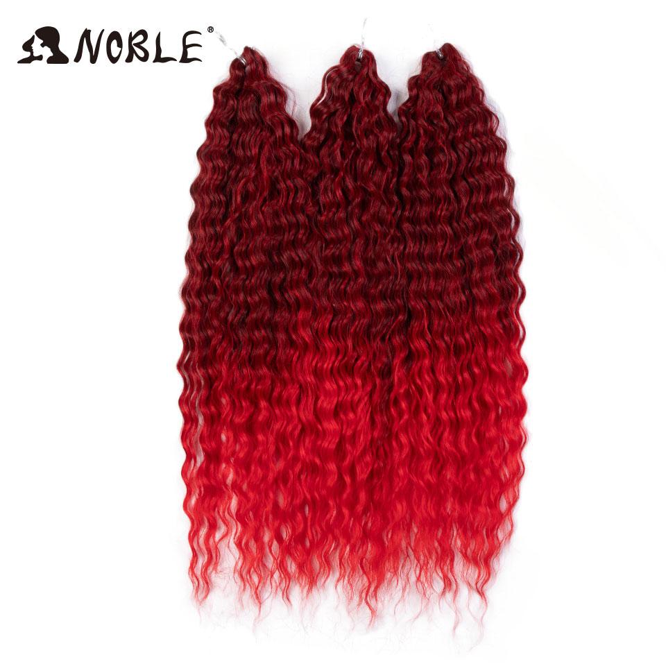 Edles Häkelhaar Locken Haar Wasserwelle 24 Zoll 300g Ombre Blond Twist Häkelhaar Zopf Haar Deep Wave Flecht Haarverlängerung