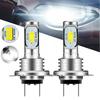 2X Żarówki Led H7 Bardzo Mocne 4000Lm 6500K 1:1 Canbus 50000H 80W Dc 12-24V