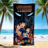 1Pc Detective Confronts Time Bomb Beach Towel Quick Dry Multiuse For Beach Pool Gym Yoga Home Travel Christmas Halloween Xmas Gift L1397