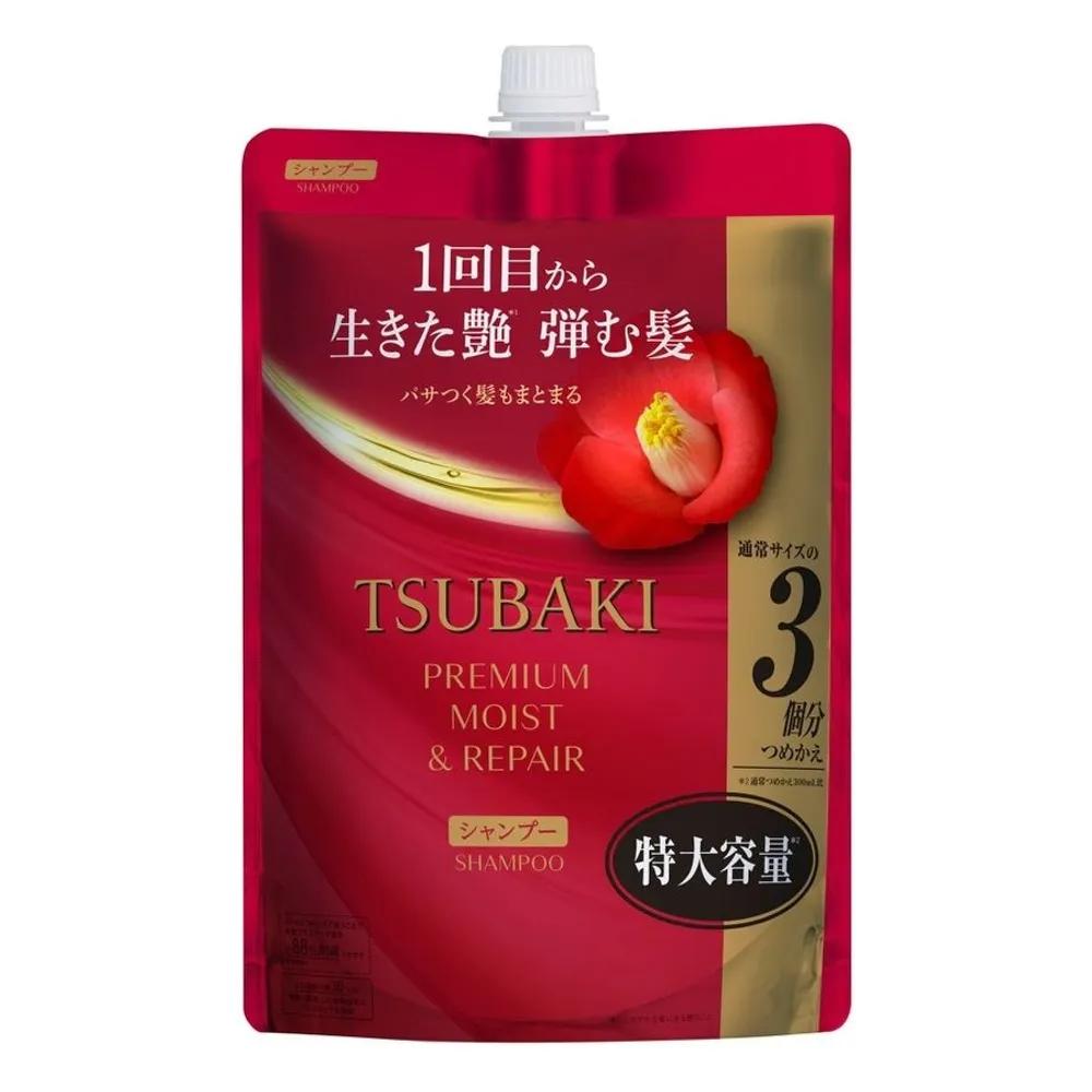 Tsubaki Premium Moist Repair Shampoo Refill 900ml (3 bottles)