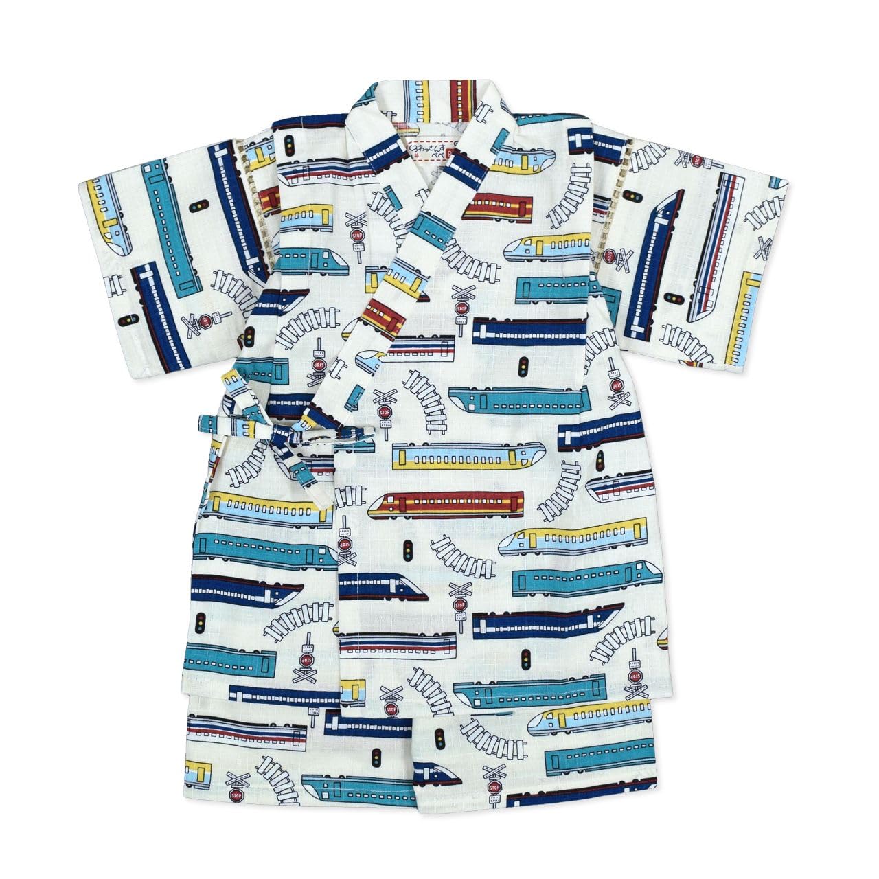 

Jinbei Jacket and Pants Made in Ivory Boys Set, Cotton, Japan, 130cm, слоновая кость