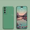 For Samsung Galaxy A35 Case Camera Protector Liquid Silicone Case Samsung A35 A25 A55 Cover Anti-drop Phone Galaxy A35 Case