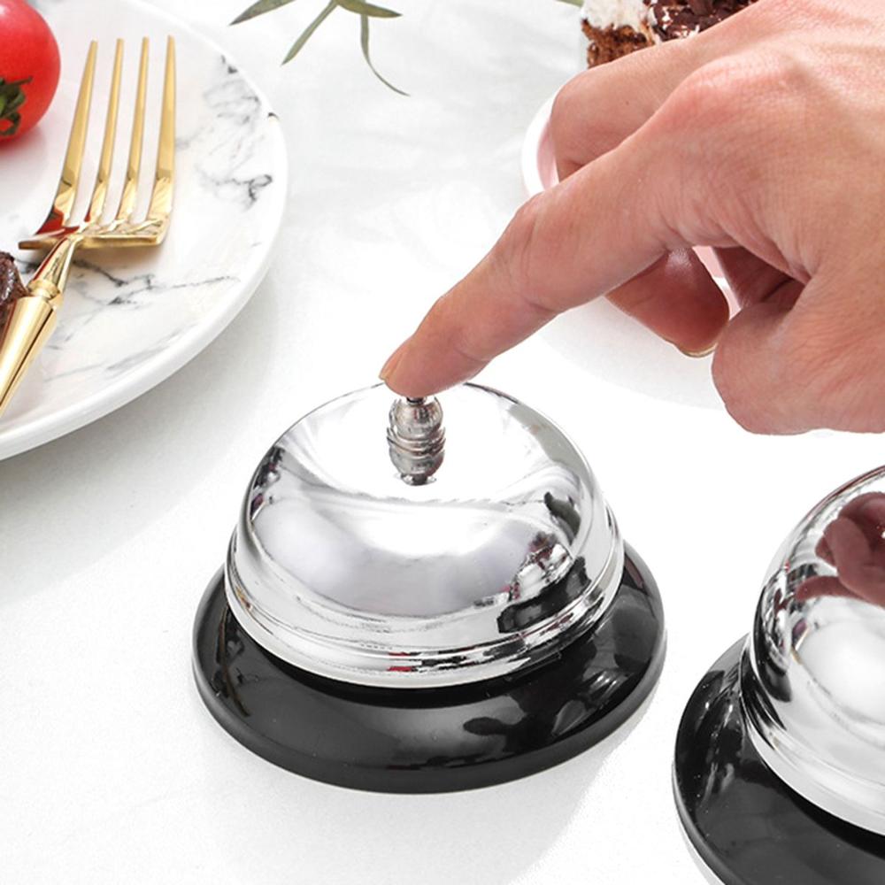 School Anti-Rust Reception Christmas Craft Durable Desk Bell Service Ring Ringer Call Ringing Bell