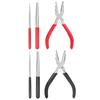 3pcs Wire Looping Tools Metal Pliers Wire Looping Mandrel Rods for Jewelry Making Beading Jump Ring Forming Supplies
