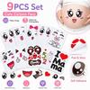9PCS/Set Peel and Stick Maternity Belly Stickers Self Adhesive Baby Bump Stickers  Baby Bump Photos