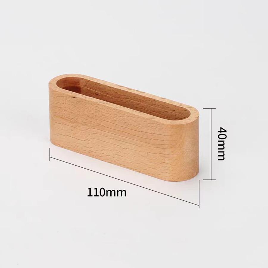 

Wooden Business Card Holder Note Holder Display Rack Card Holder Office Supplies Stationery Desktop Accessories Storage Box