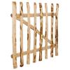 Vidaxl Wooden Gate, Hazel, 100X90 Cm
