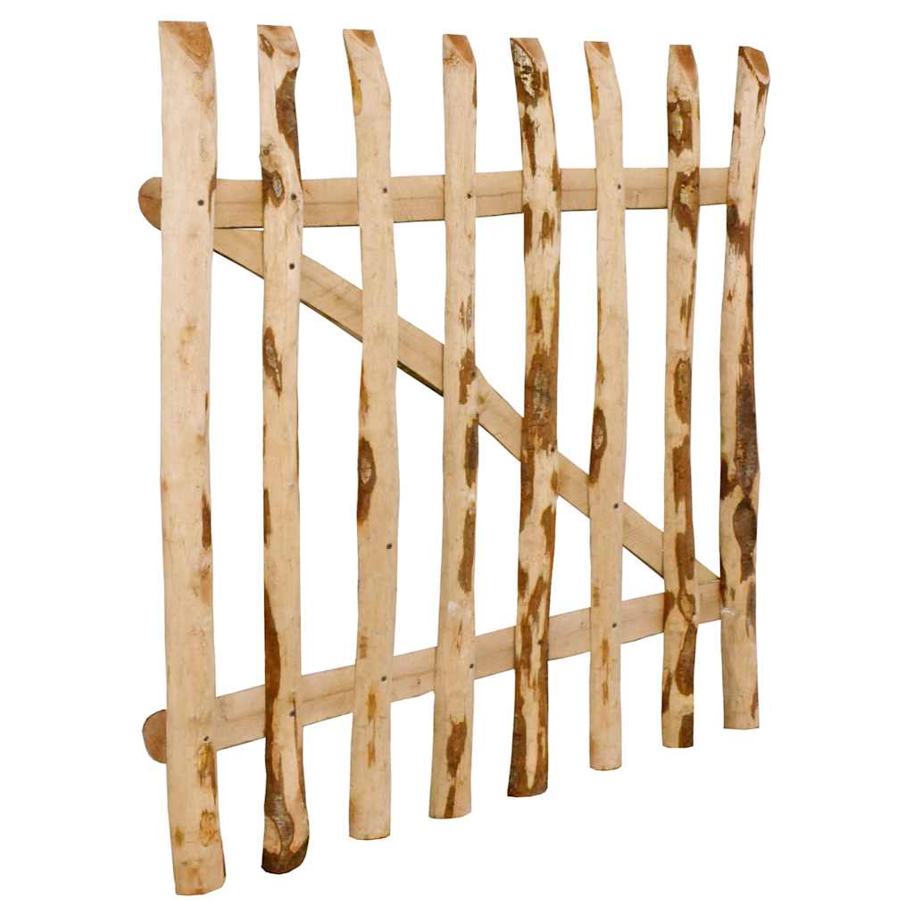 Vidaxl Wooden Gate, Hazel, 100X90 Cm