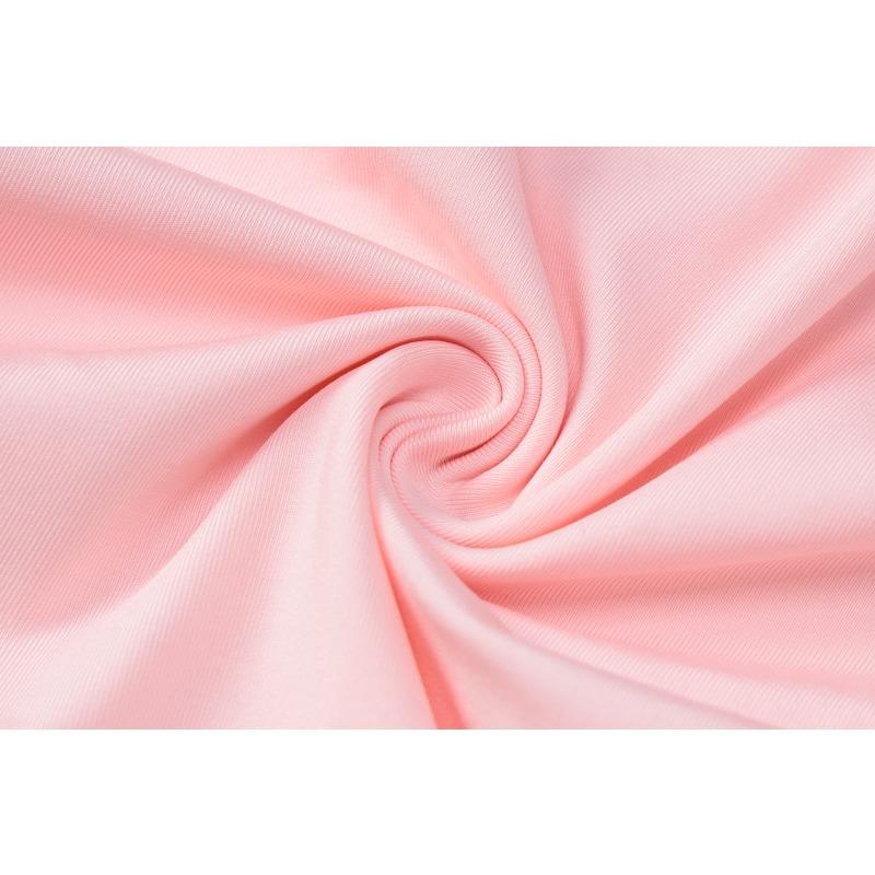 Solid Color Long Sleeve Round Neck Slim Splicing Flutter Flower Dress