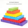 Pädagogisches Holz-Stapelspiel für Kinder – Balance- und Ziehklötze Spielzeug