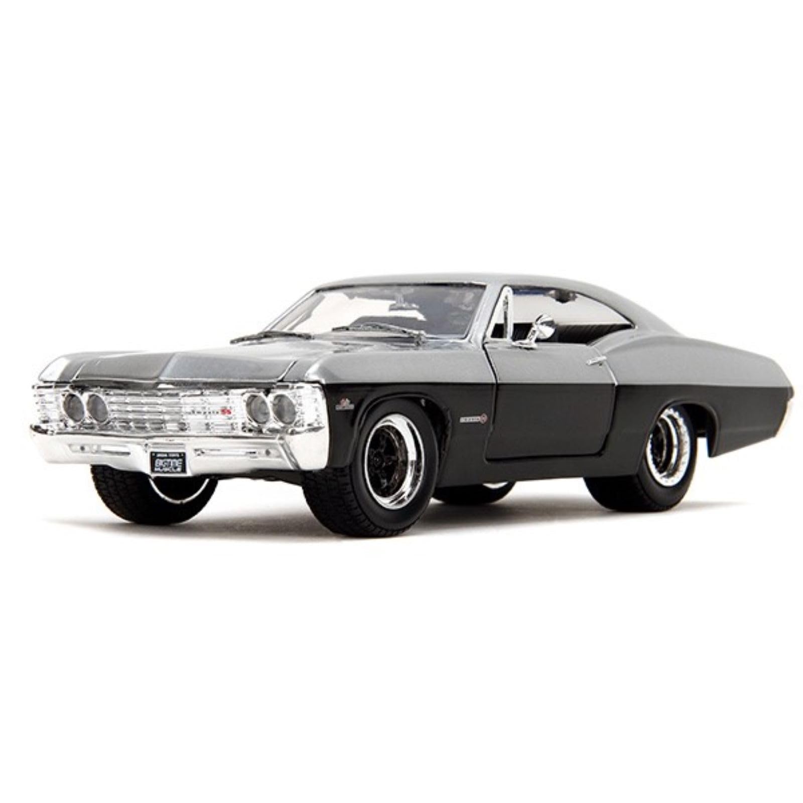 

Jada Toys Масштаб BTM 1960-е Chevrolet Impala SS Американский автомобиль Литая модель автомобиля 35217 1/24 [Б/у] чёрный
