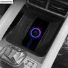 Car Phone Wireless Fast Charging Charger Non-slip Pad Silica Gel Interior Accessories Fit For BYD Yuan Pro Yuan UP EV 2024 2025