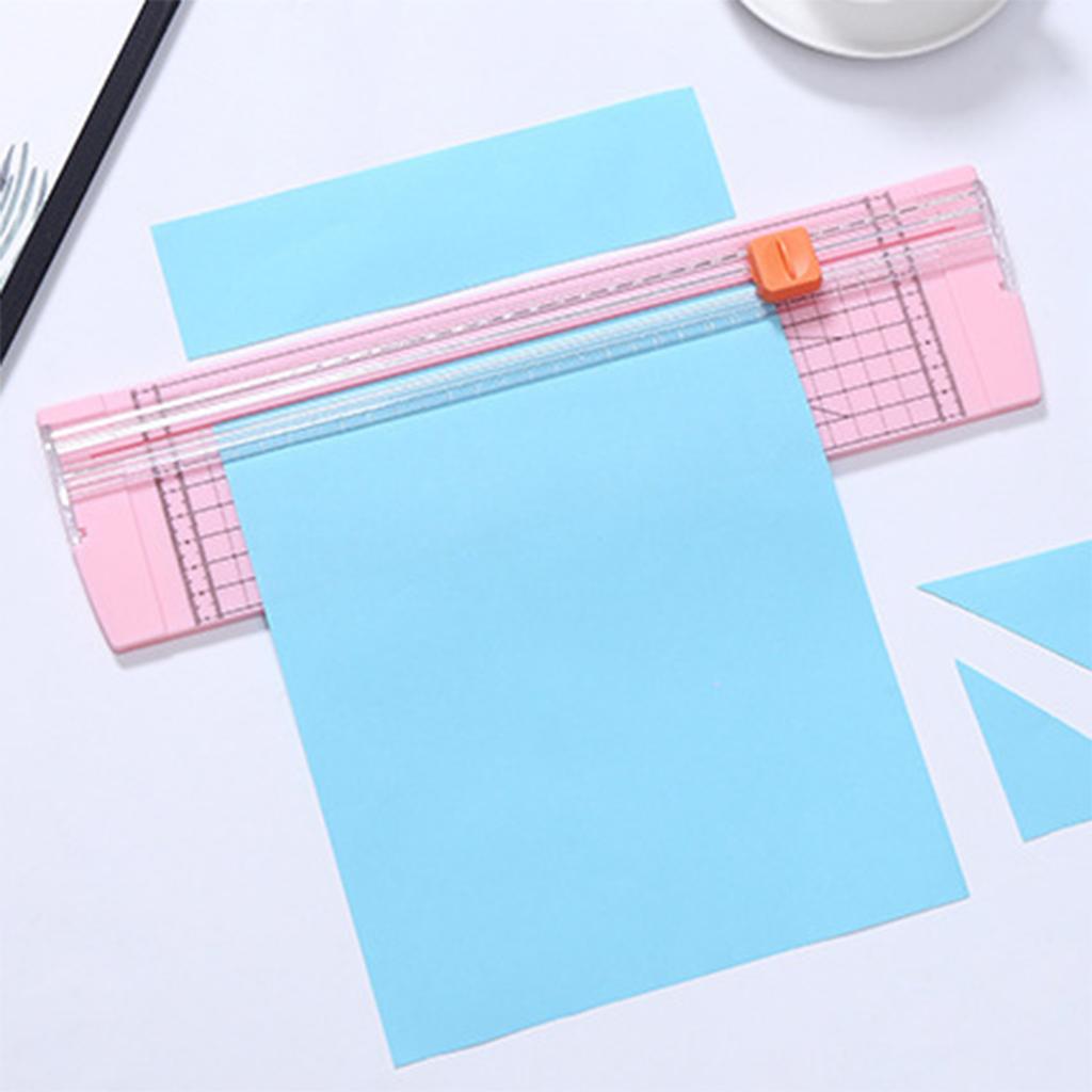 A4 Paper Cutter Security Safe Guard Paper Trimmer File Photo Art Craft Guillotine Office Administrative Financial School Supply
