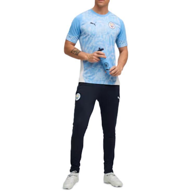 Puma Manchester City 25/26 Season Training Jersey Official Training Series Men tops 781992-01