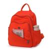 Solid Color Nylon Backpack Women's Travel Backpack Student Schoolbag