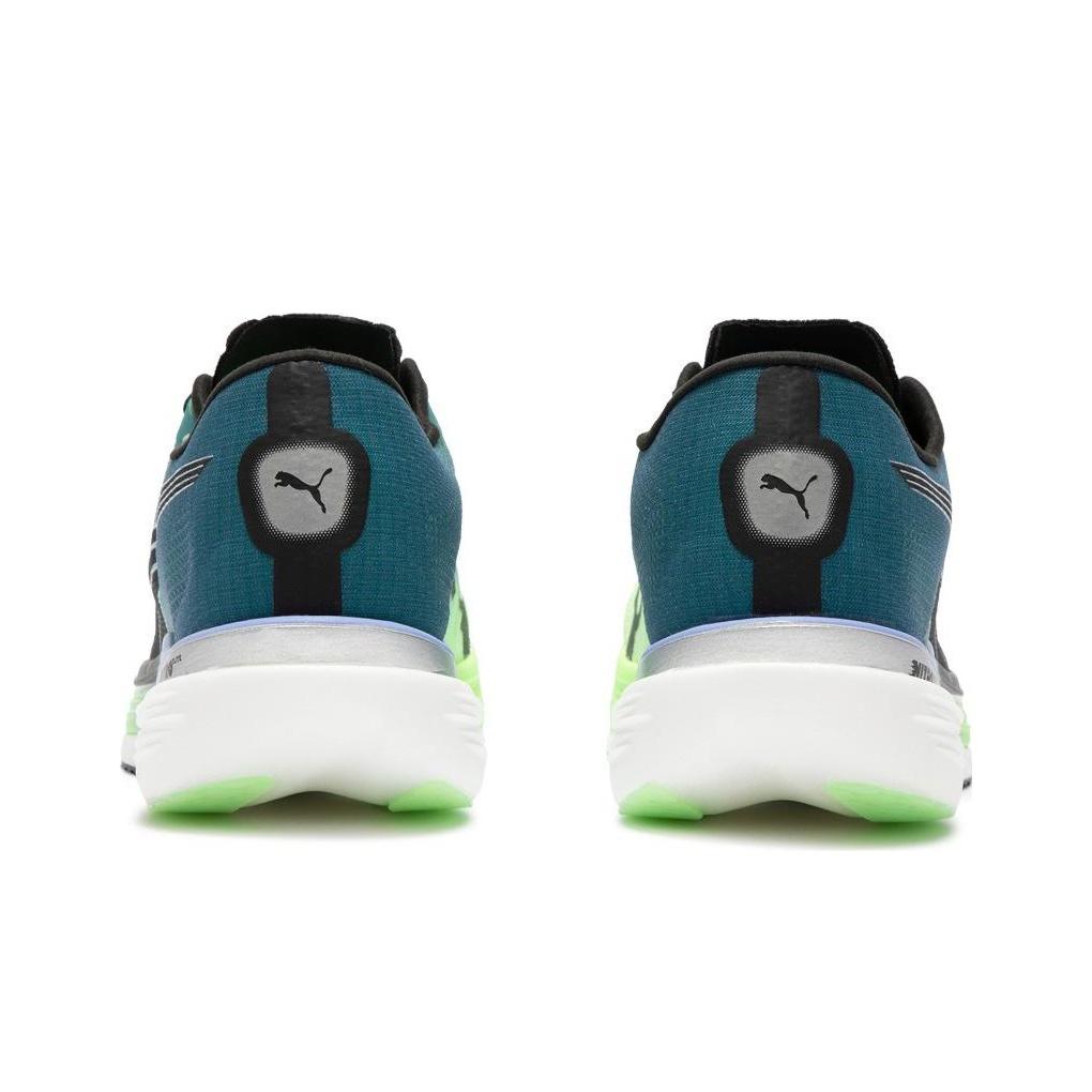 Puma Deviate Nitro Elite 2 Fireglow Herren Sneaker Grün Fizzy-Lime Königsblau-Saphir 377786-01