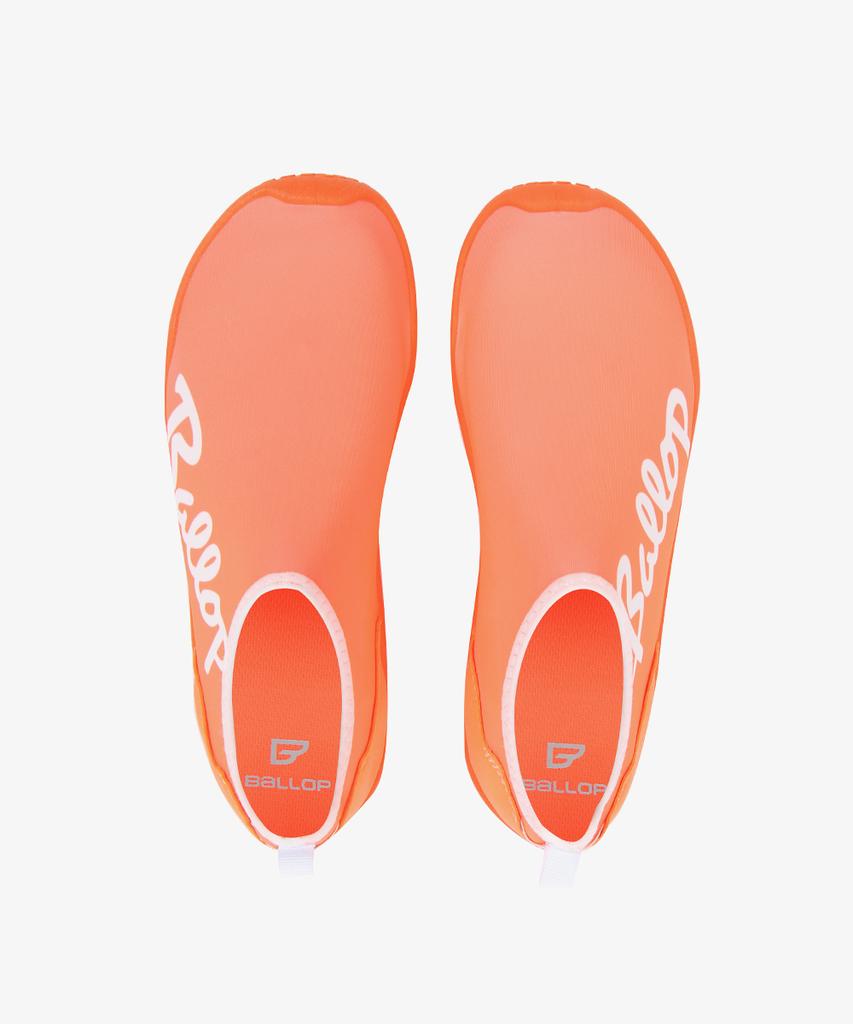 Baellob Injection Aqua Shoes Lettering Pink