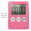 Cooking Timer Surface Practical Smooth ABS LCD Screen Magnetic Baking Reminder for Kitchen