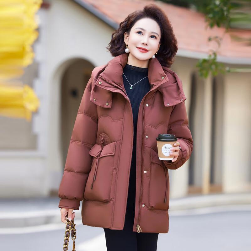 Yalu Women's 2025 Mid-Length Thickened Padded Jacket